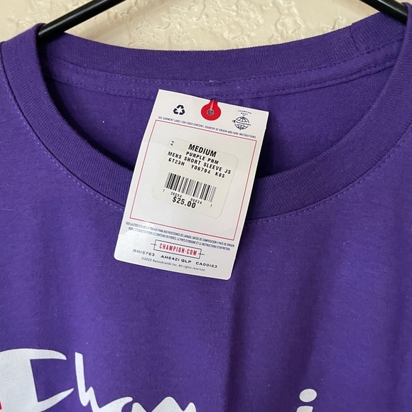 Bundle of Two Champion T-Shirts Short Sleeve Size Medium Unisex Athletic Casual - Picture 8 of 10